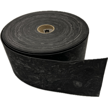 EVA betrk rl. 25m*12cm*2mm.sort-Marmor