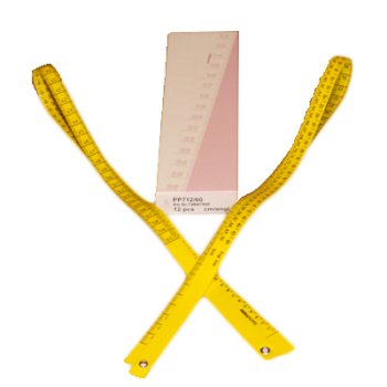 M�leb�nd m/Stik. Gult 60cm
