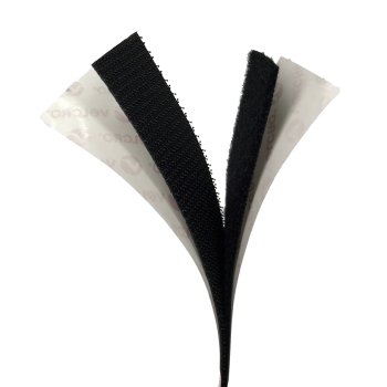 Velcro, Sort - Tynd